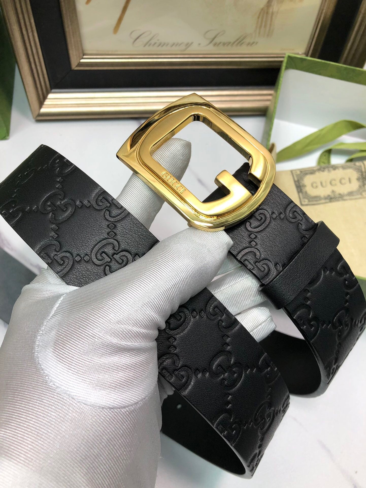 Gucci Marmont Reversible Belt