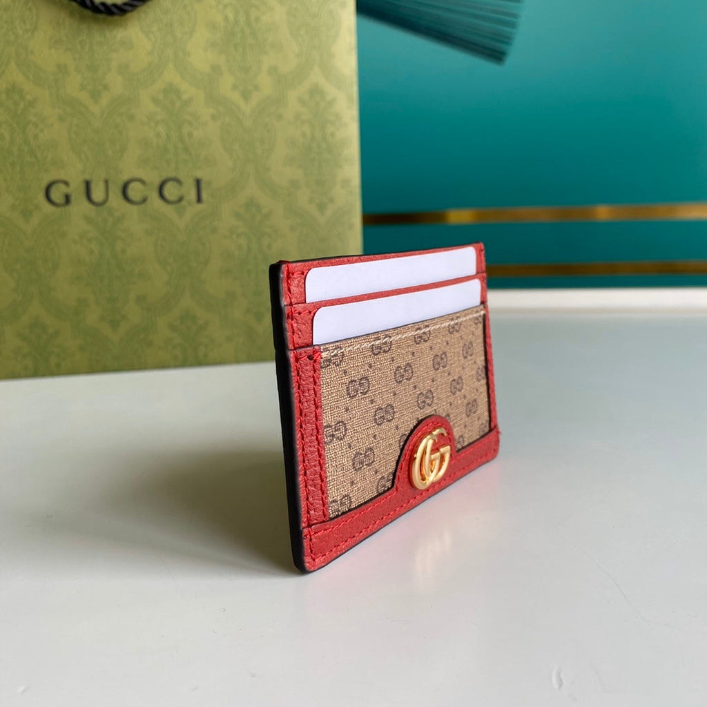 Gucci Doraemon Brown Wallet 10cm