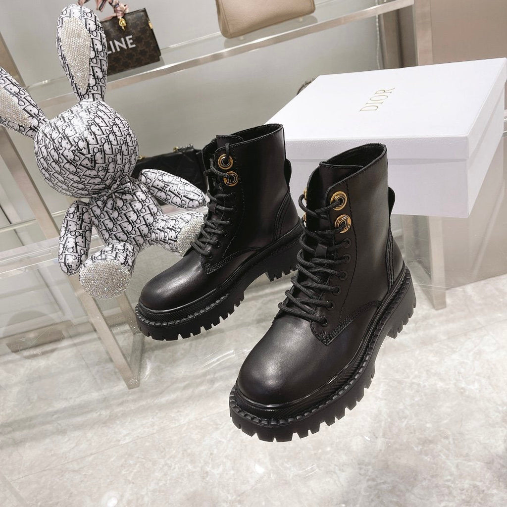 Dior Empreinte Ankle Boot Black