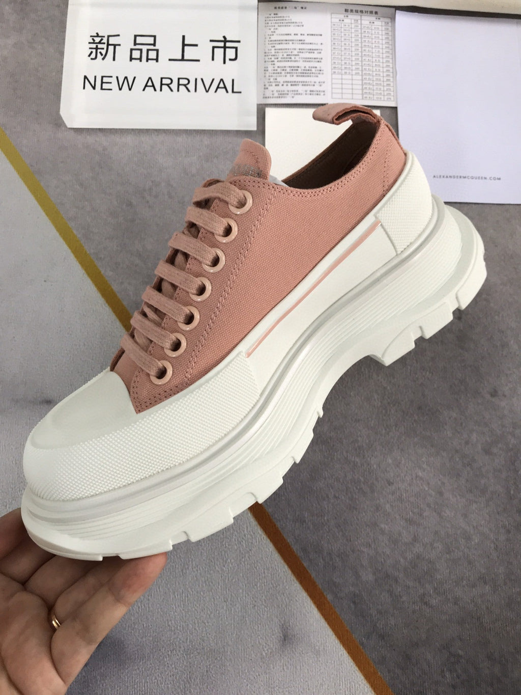 Alexander McQueen Tread Slick Lace Up