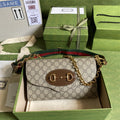 Gucci Horsebit 1955 Small Bag 26cm Beige