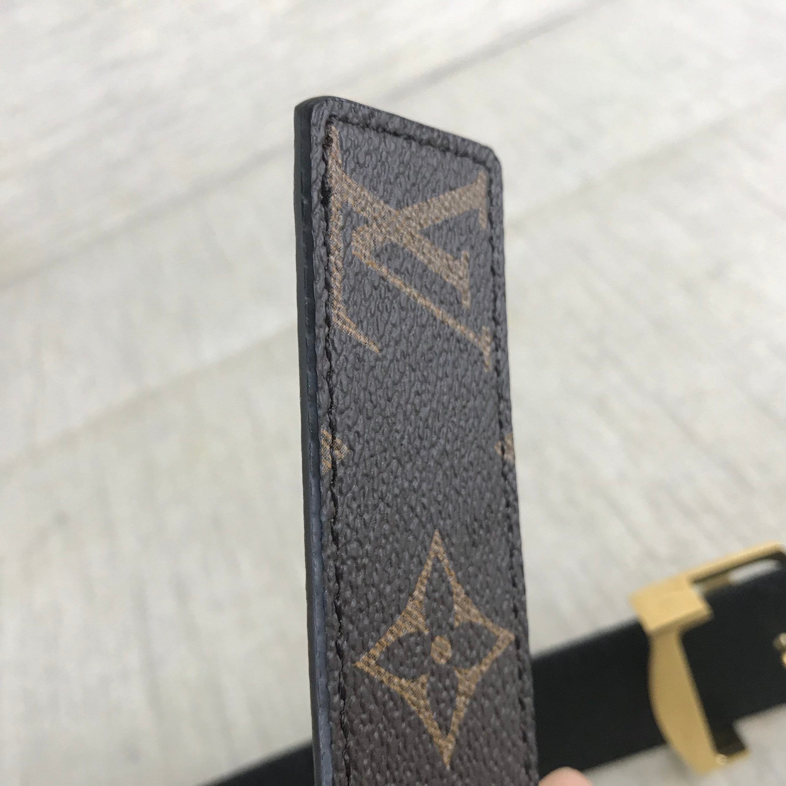 Louis Vuitton Dauphine Belt Black