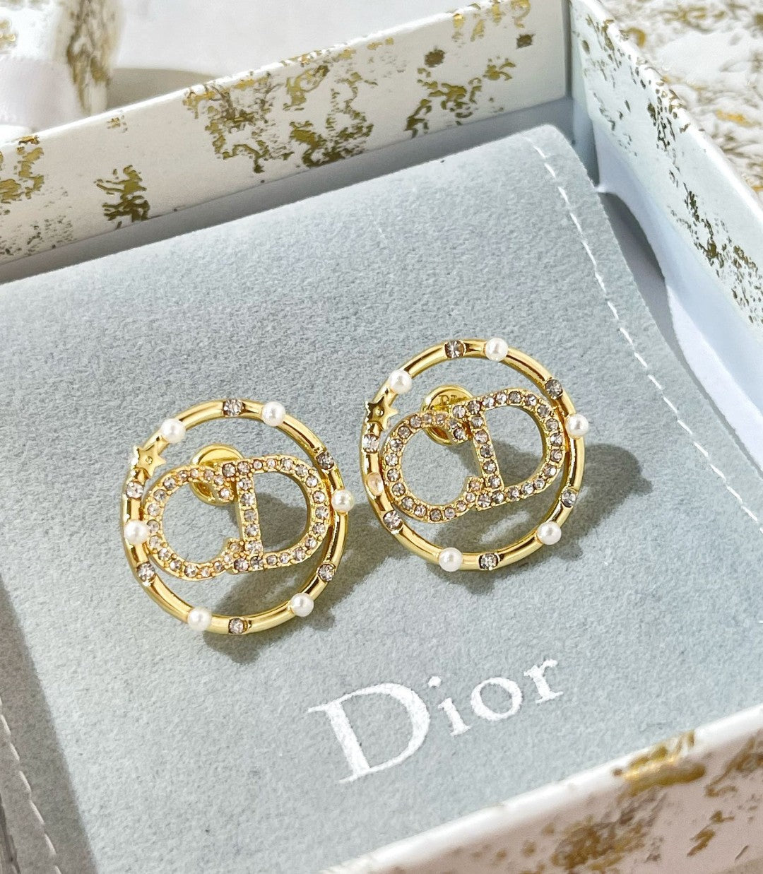 Dior Clair D Lune Earrings