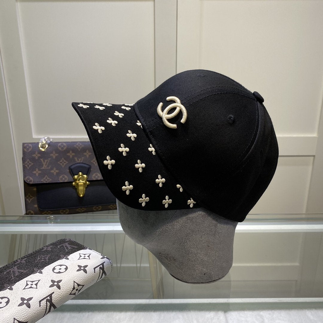 Chanel Black Cap