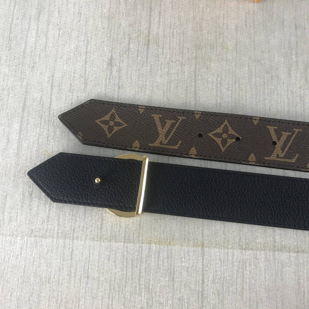 Louis Vuitton Cricle LV Initiales Belt Brown