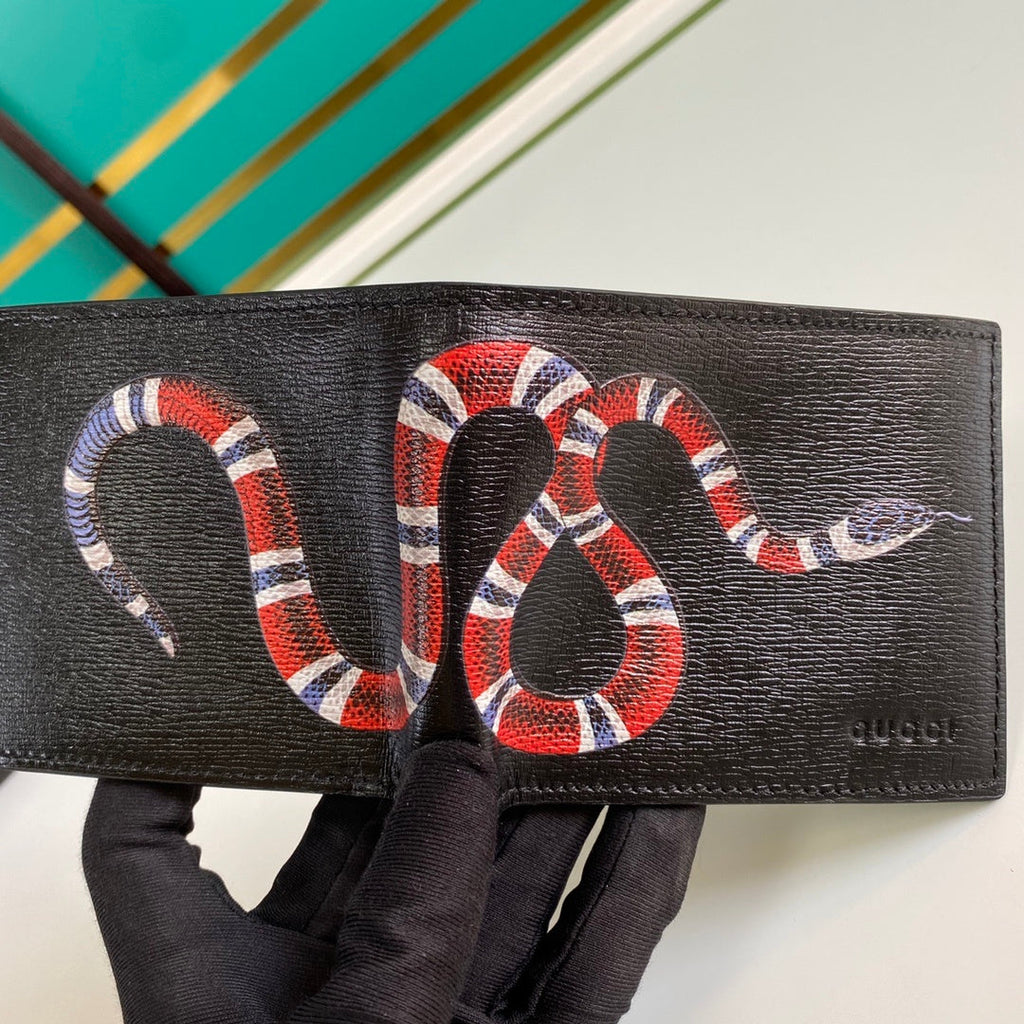 Gucci Bestiary Pouch With King Snake 11cm