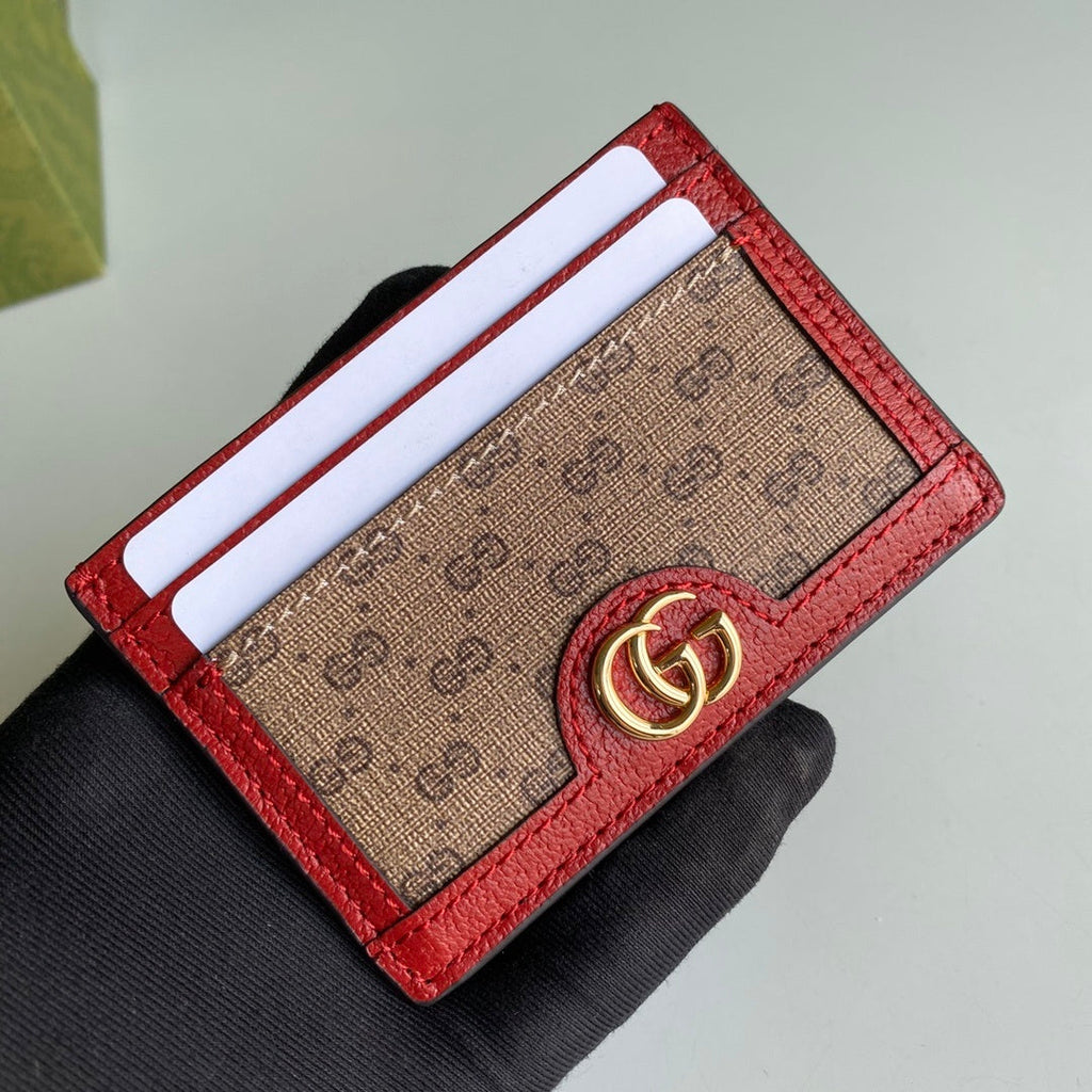 Gucci Doraemon Brown Wallet 10cm