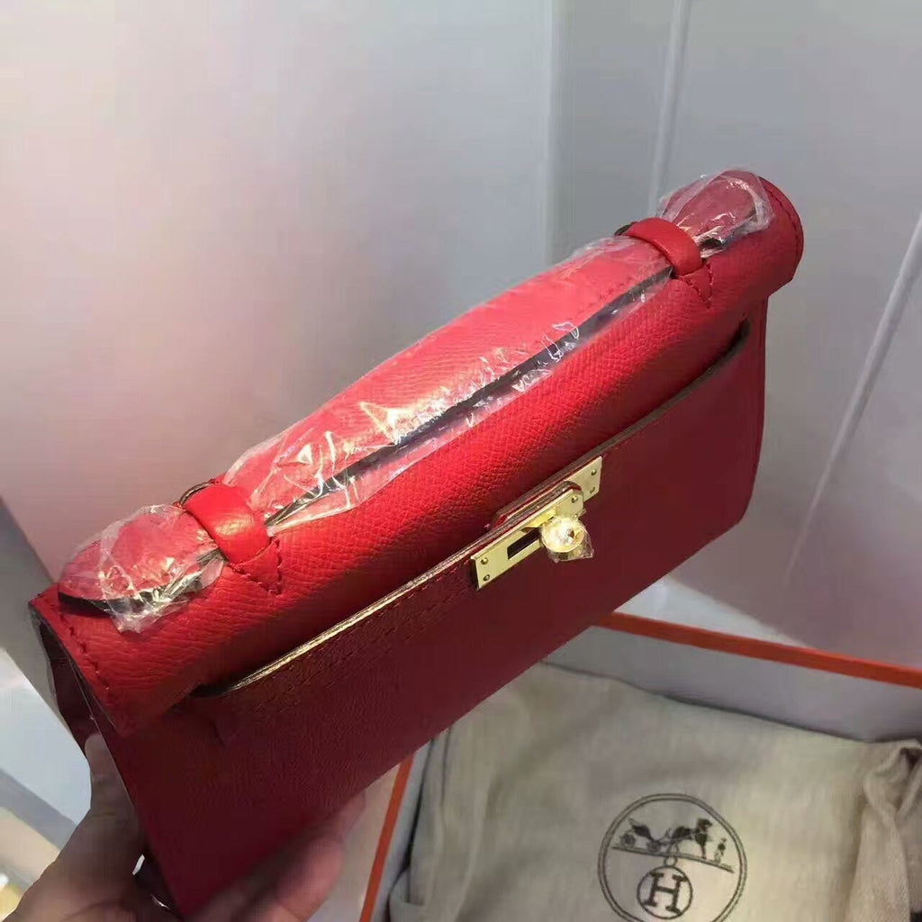 Hermes Kelly 22cm Red