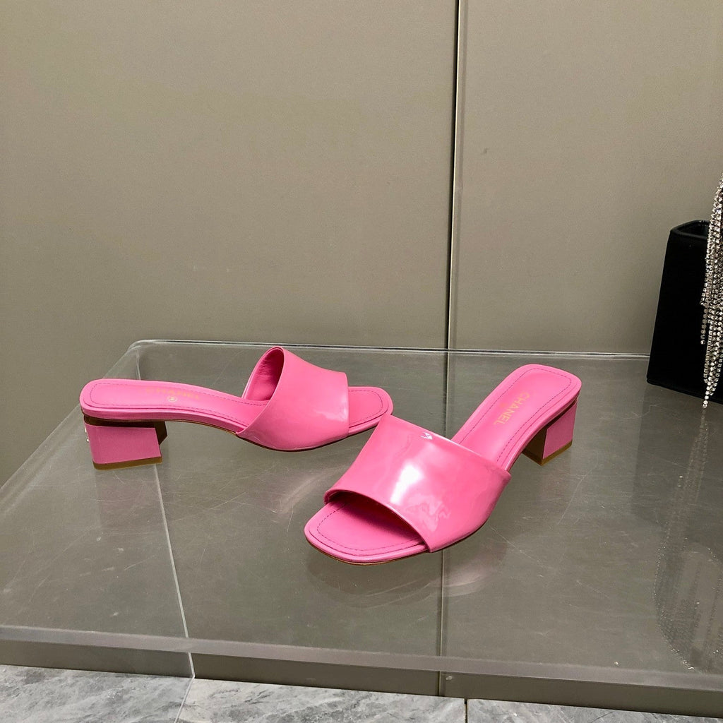 Chanel Mules Pink