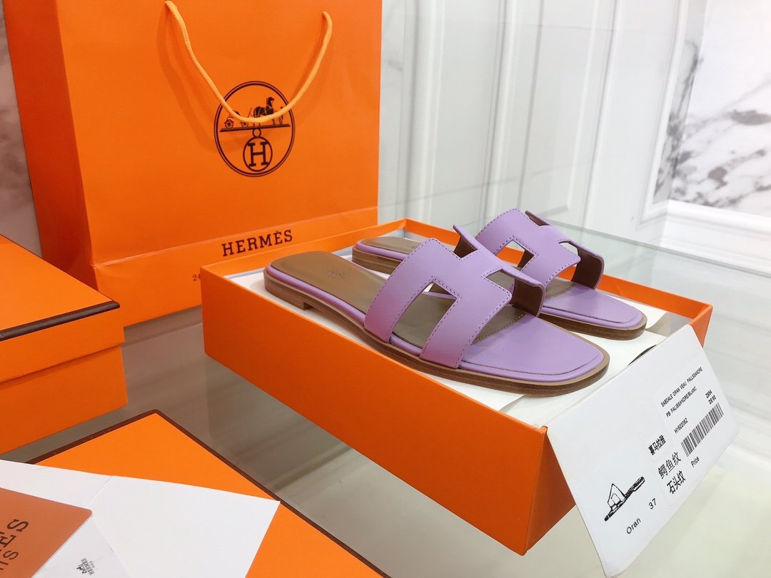 Hermes Oran Sandal Jade