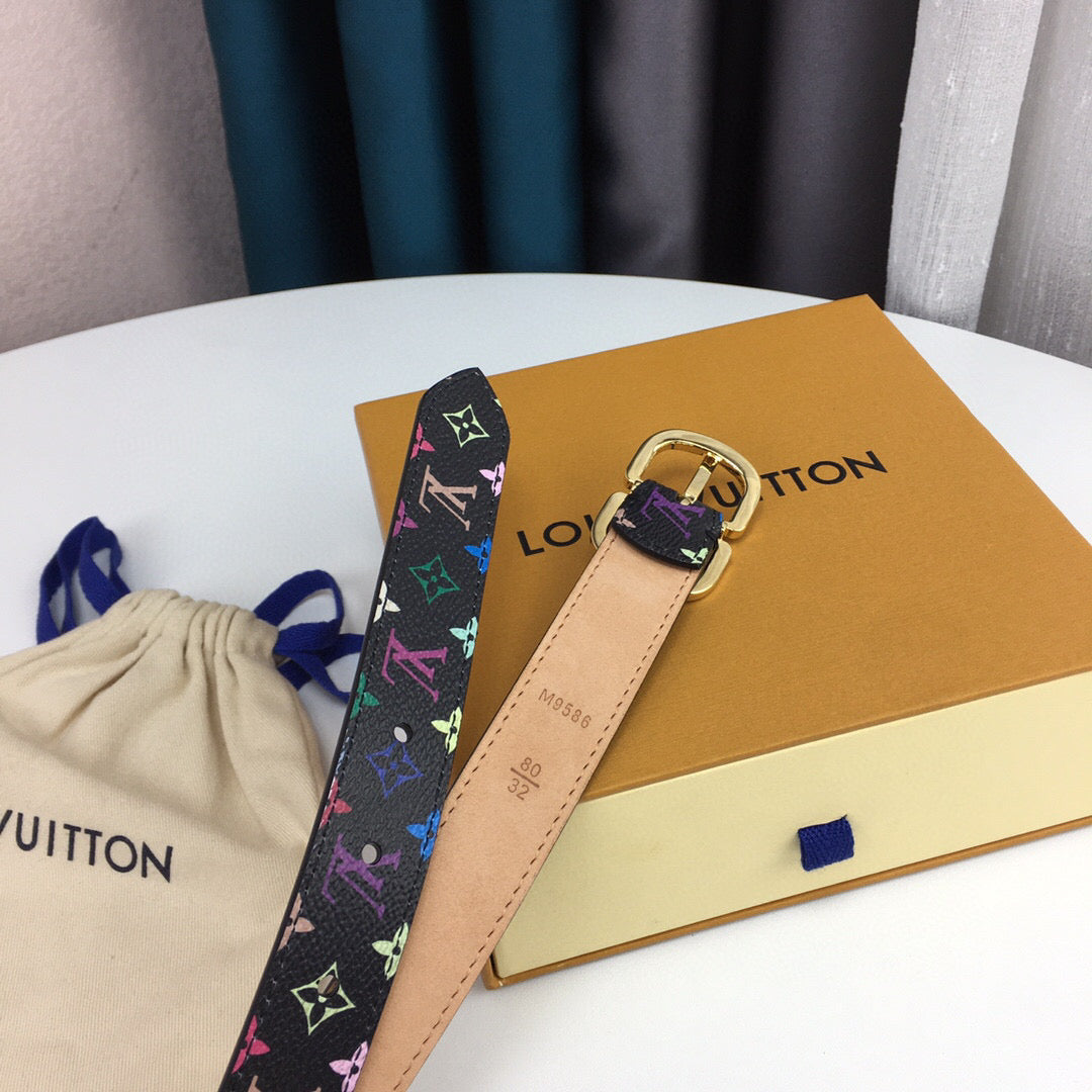 Louis Vuitton Mini Belt Black
