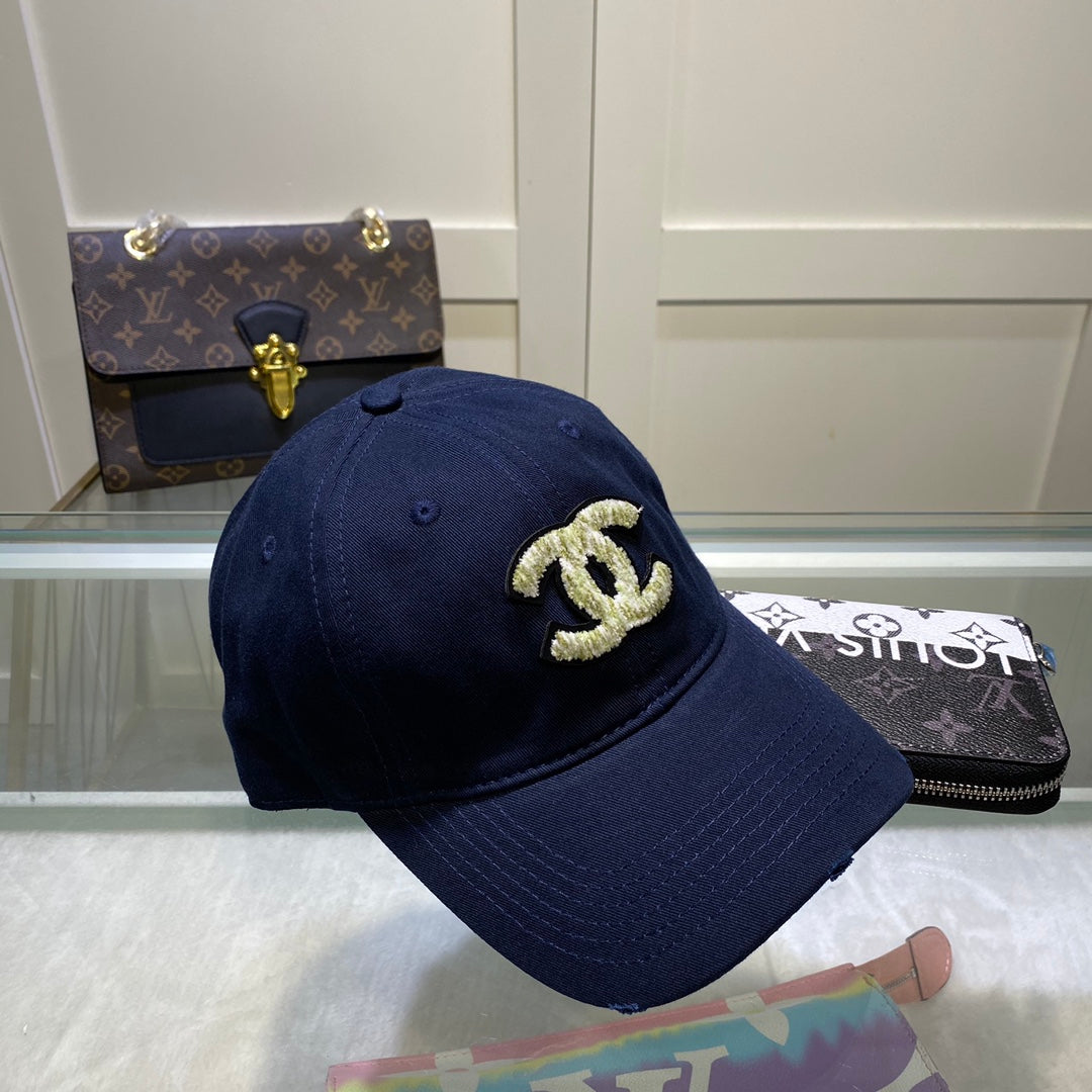 Chanel Dark Blue Cap