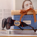 Gucci Rectangular Frame Sunglasses