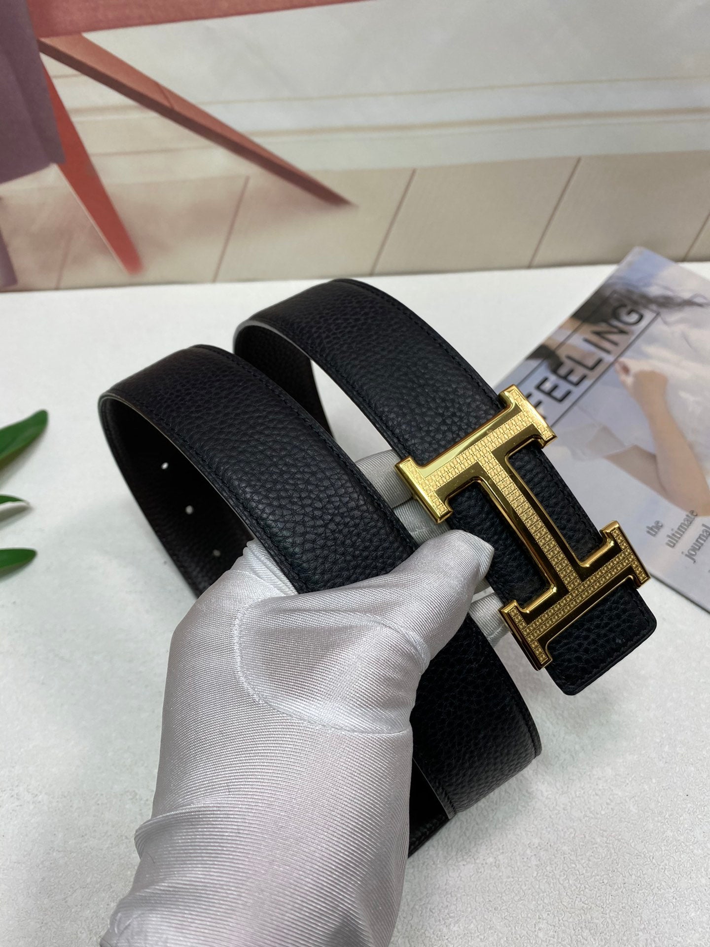 Hermes Quizz Touareg Belt Buckle Reversible