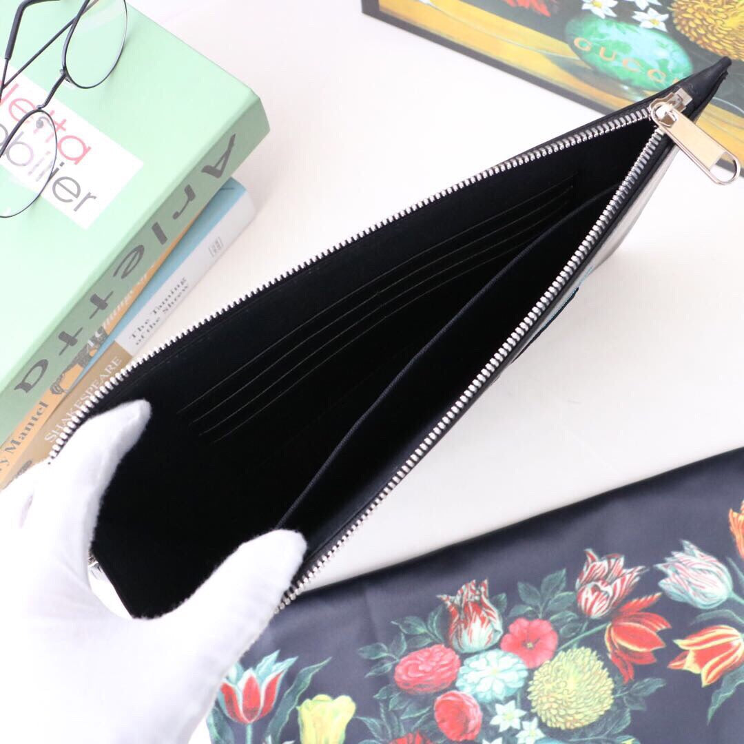 Gucci Pouch With Blade Embroidery