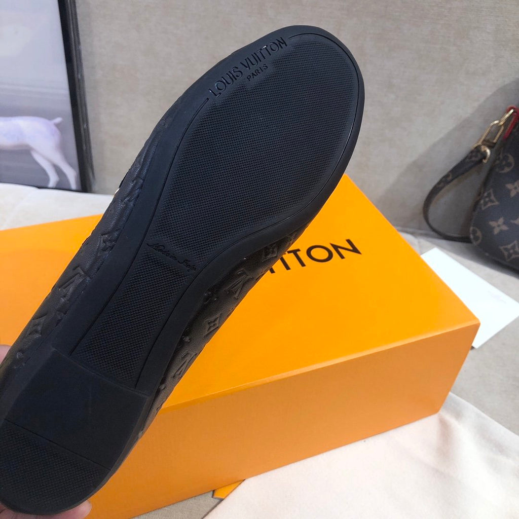 Louis Vuitton Gloria Flat Loafer Black