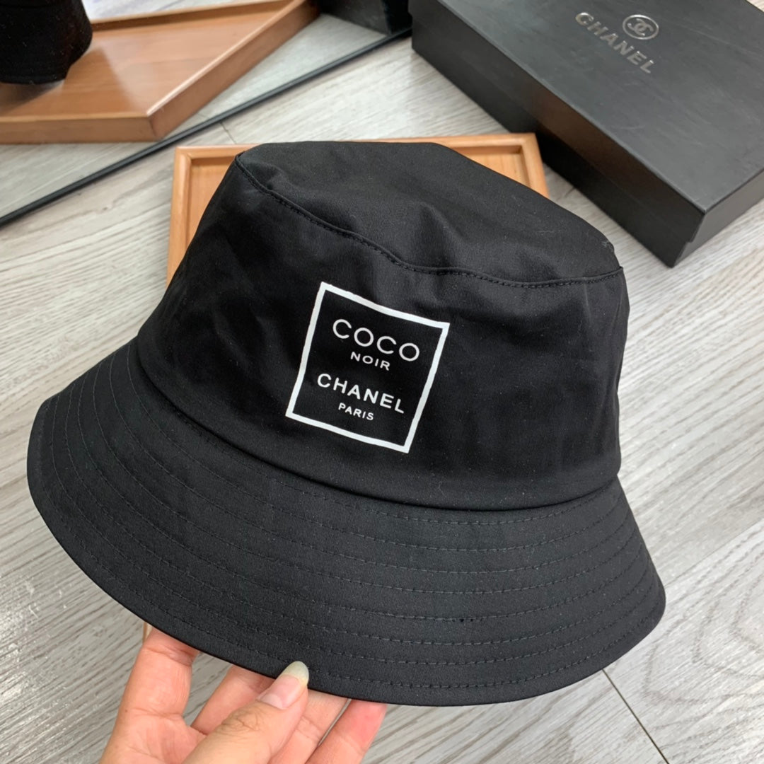 Chanel Cloche Black Hat