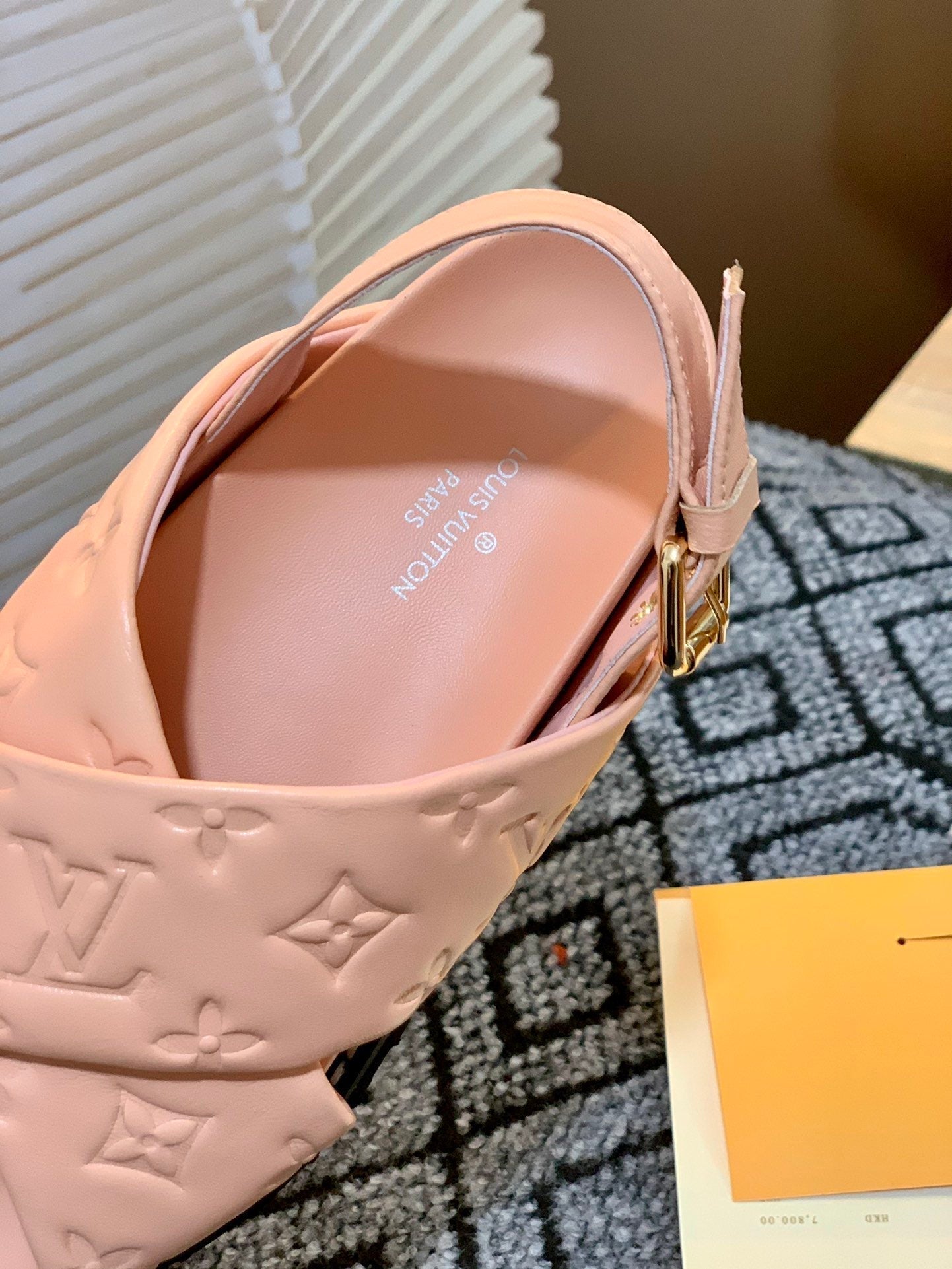 Louis Vuitton Paseo FlatComfort Sandal Pink
