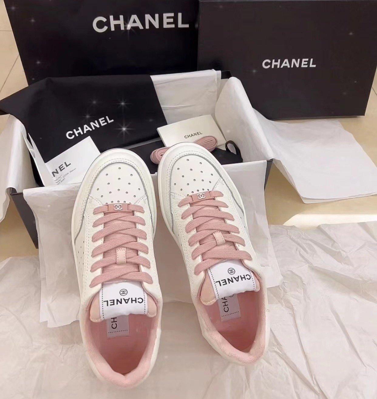 Chanel Trainers Sneakers White