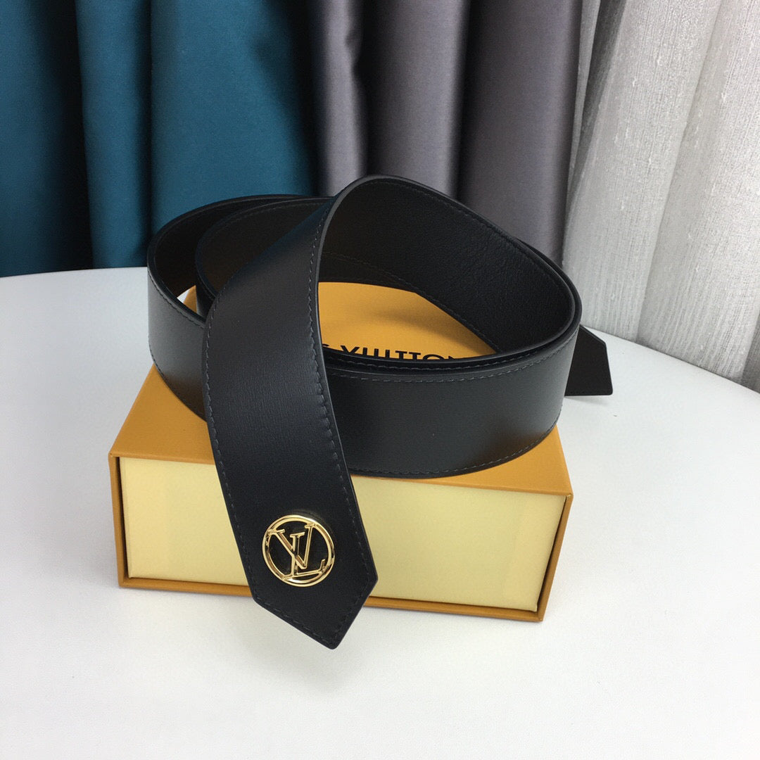 Louis Vuitton Cricle Iconic Belt Black