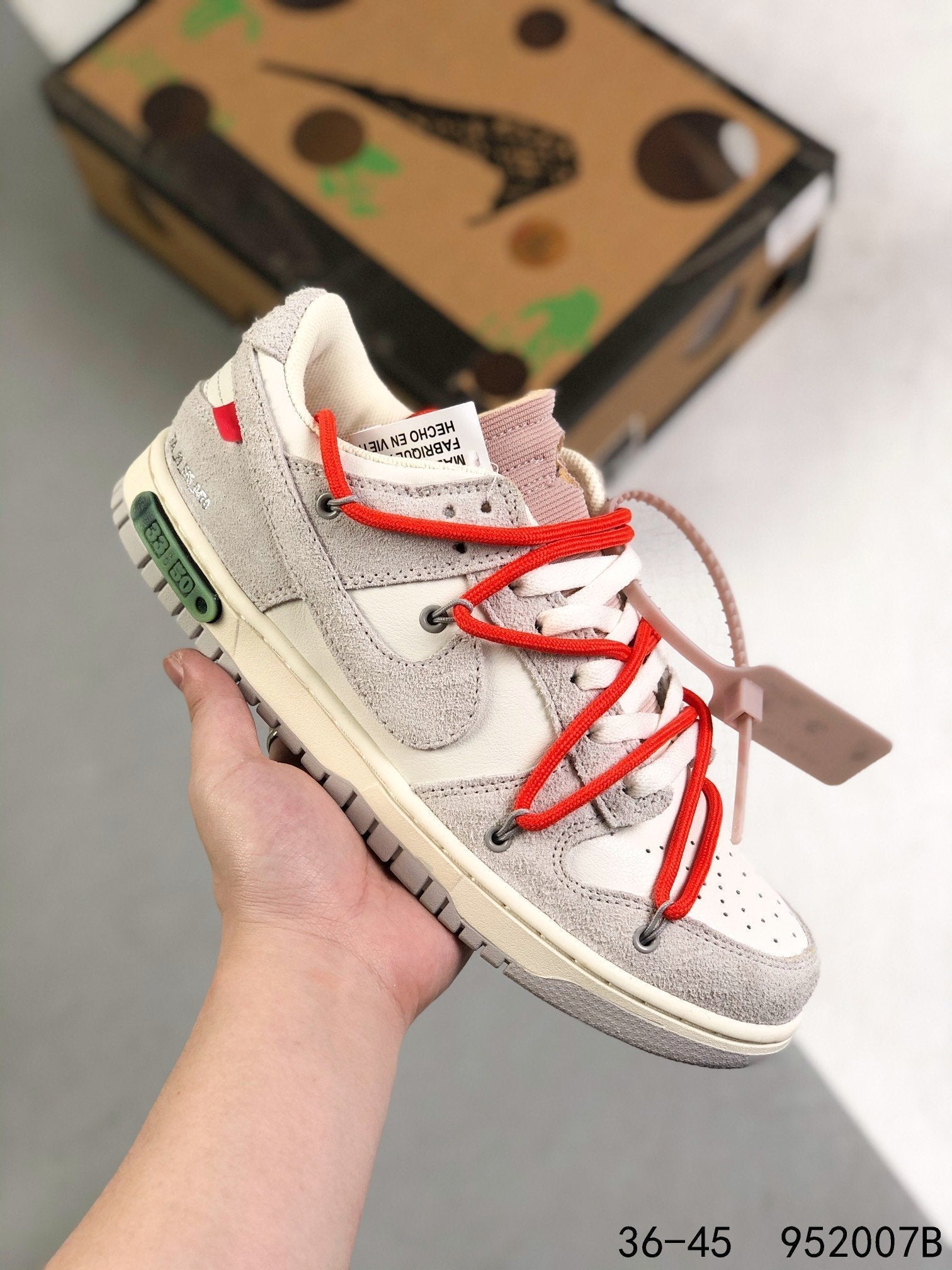 Nike Dunk Low Off-White Lot List