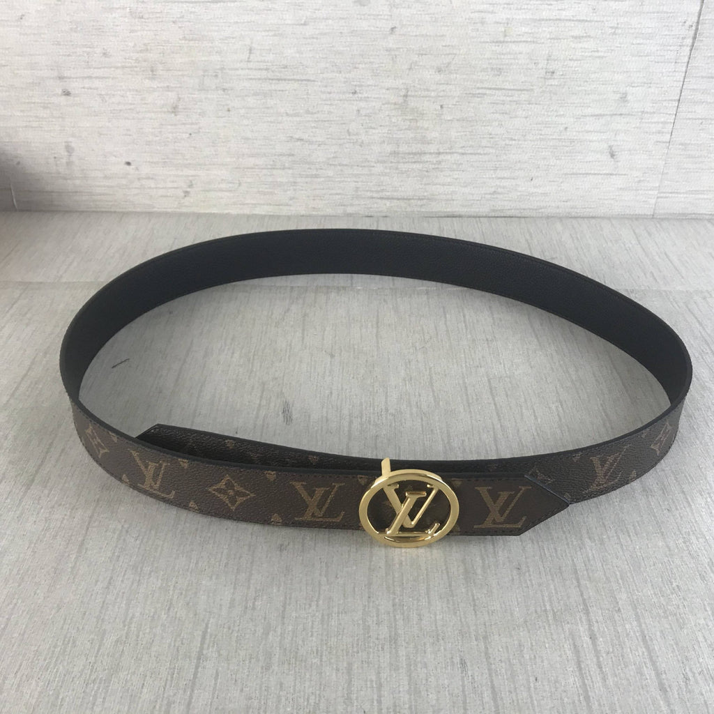 Louis Vuitton Cricle LV Initiales Belt Brown