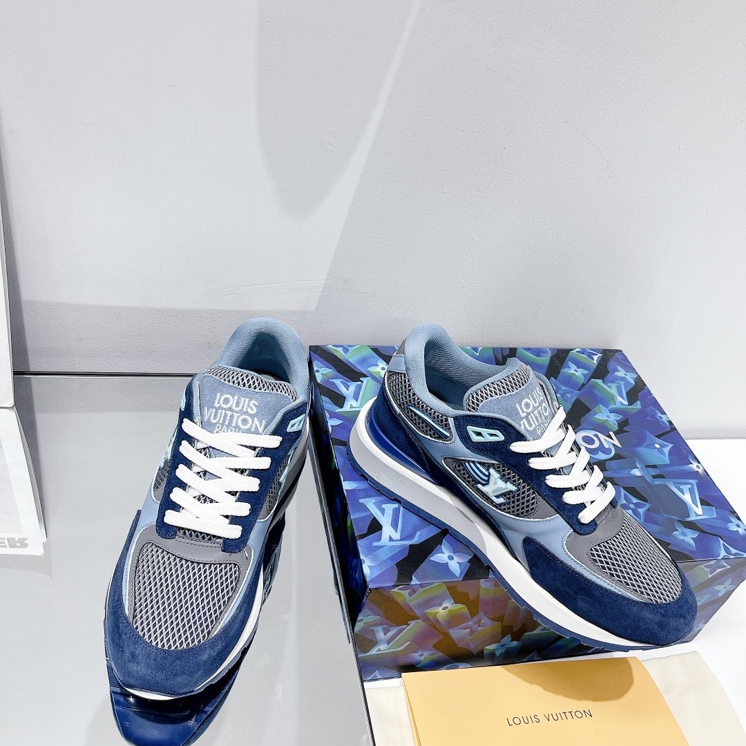 Louis Vuitton Run Sneaker Purple
