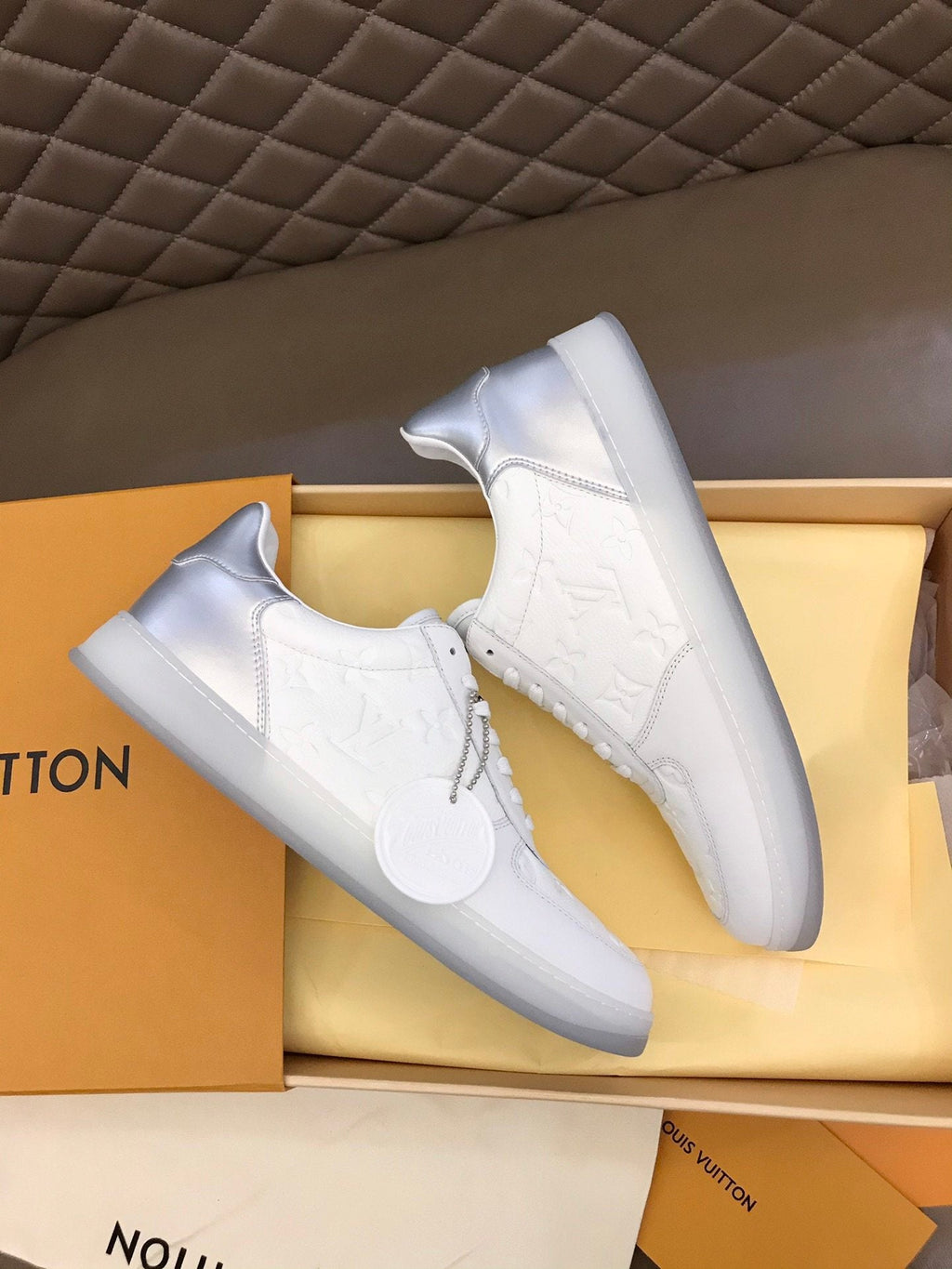 Louis Vuitton Trainer Sneaker White