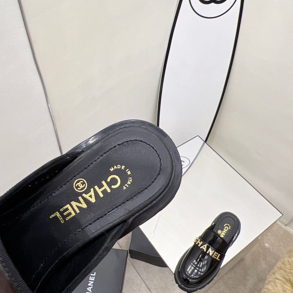 Chanel Mule Black