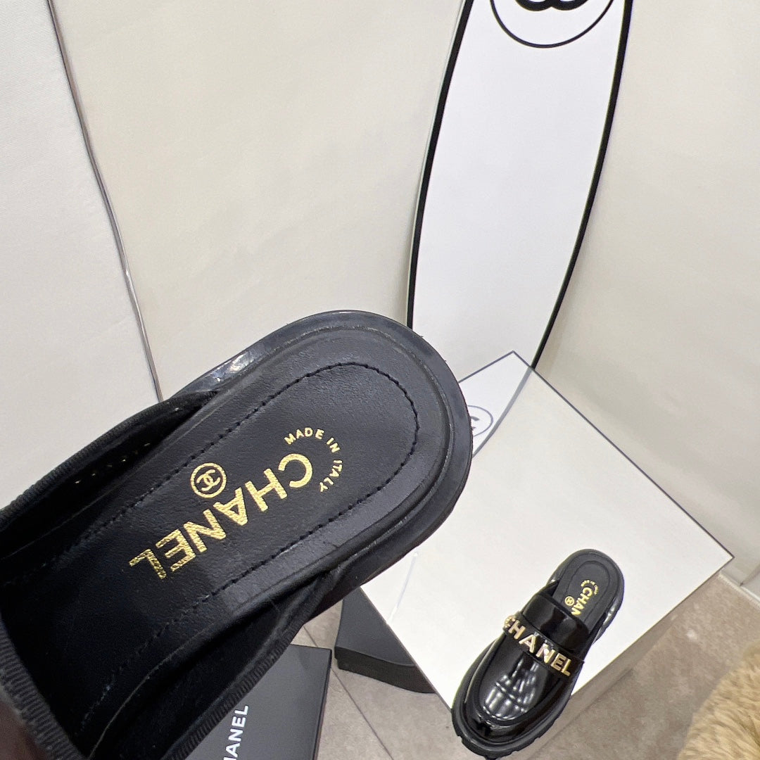 Chanel Mule Black