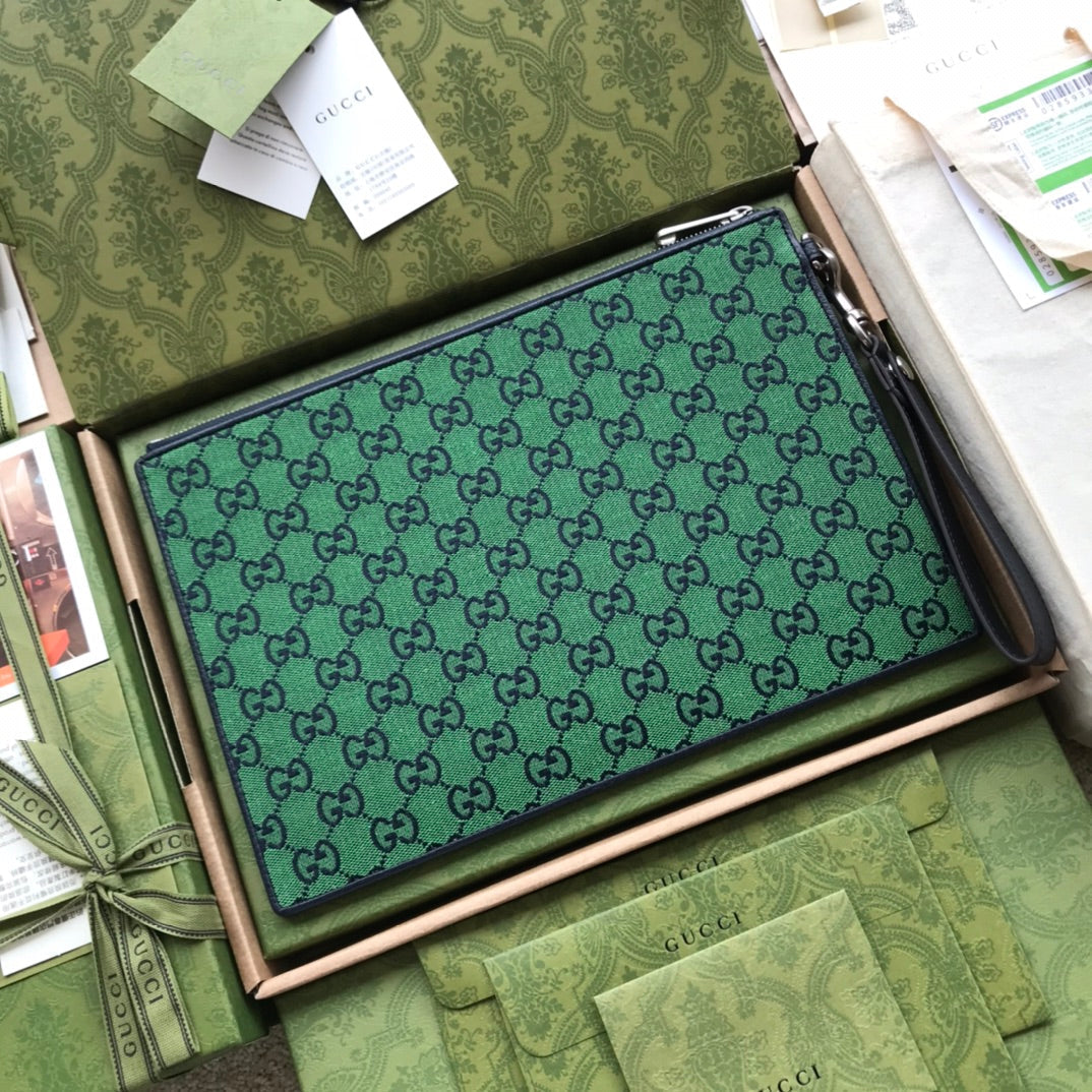 Gucci Pouch 30cm Green