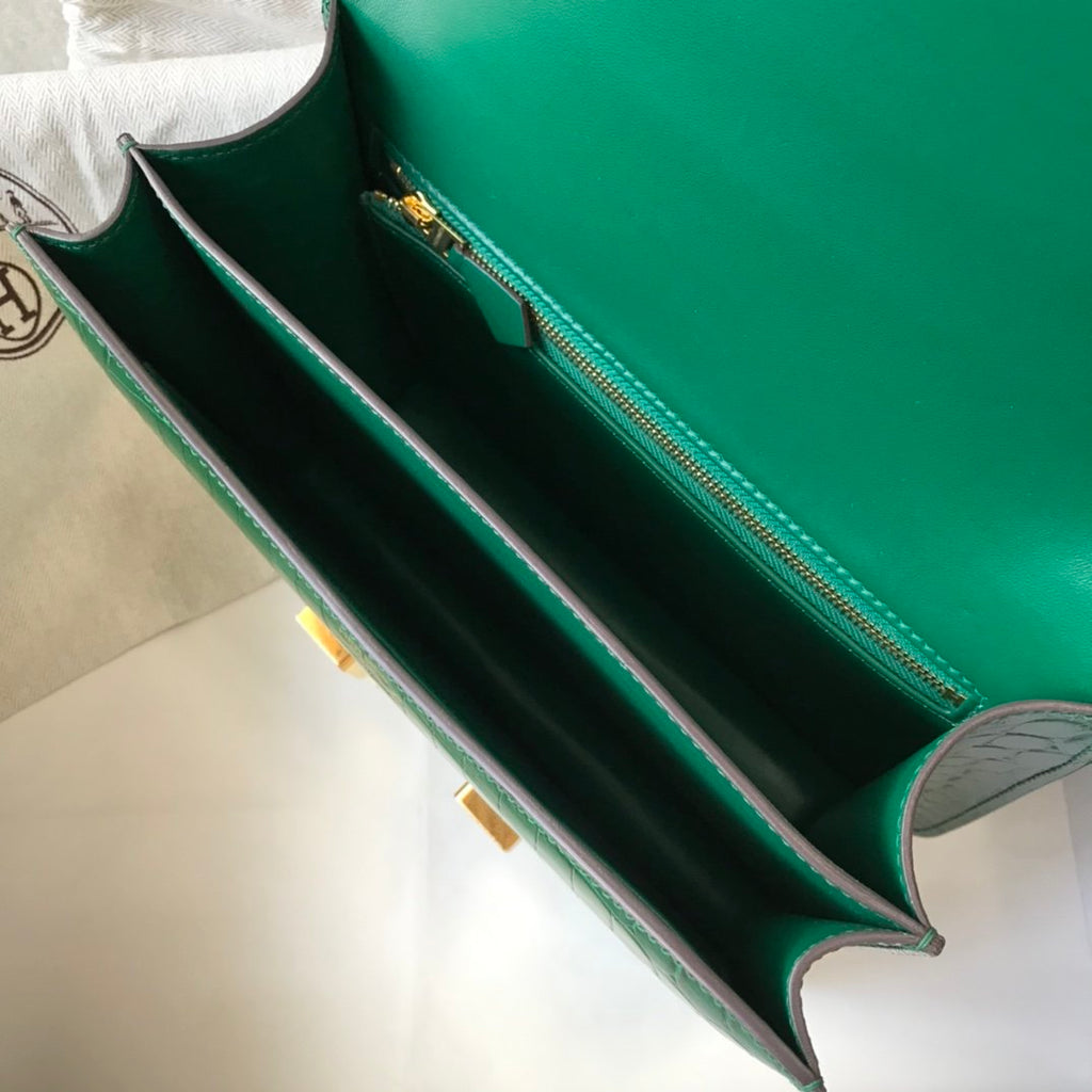 Hermes Crossbody Bag 23cm Green