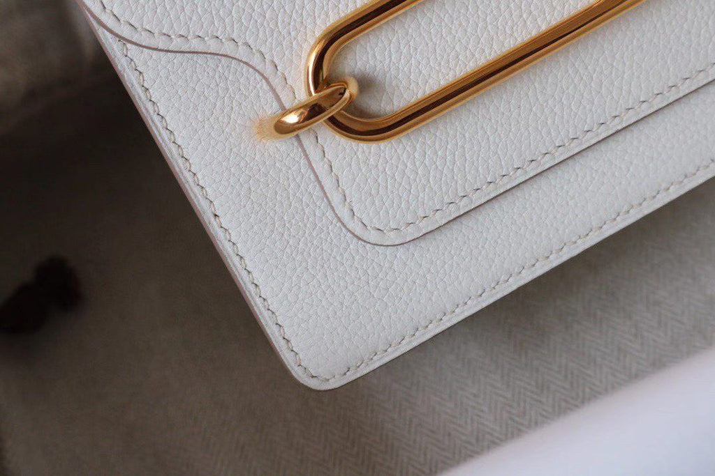 Hermes Roulis 23 Swift White