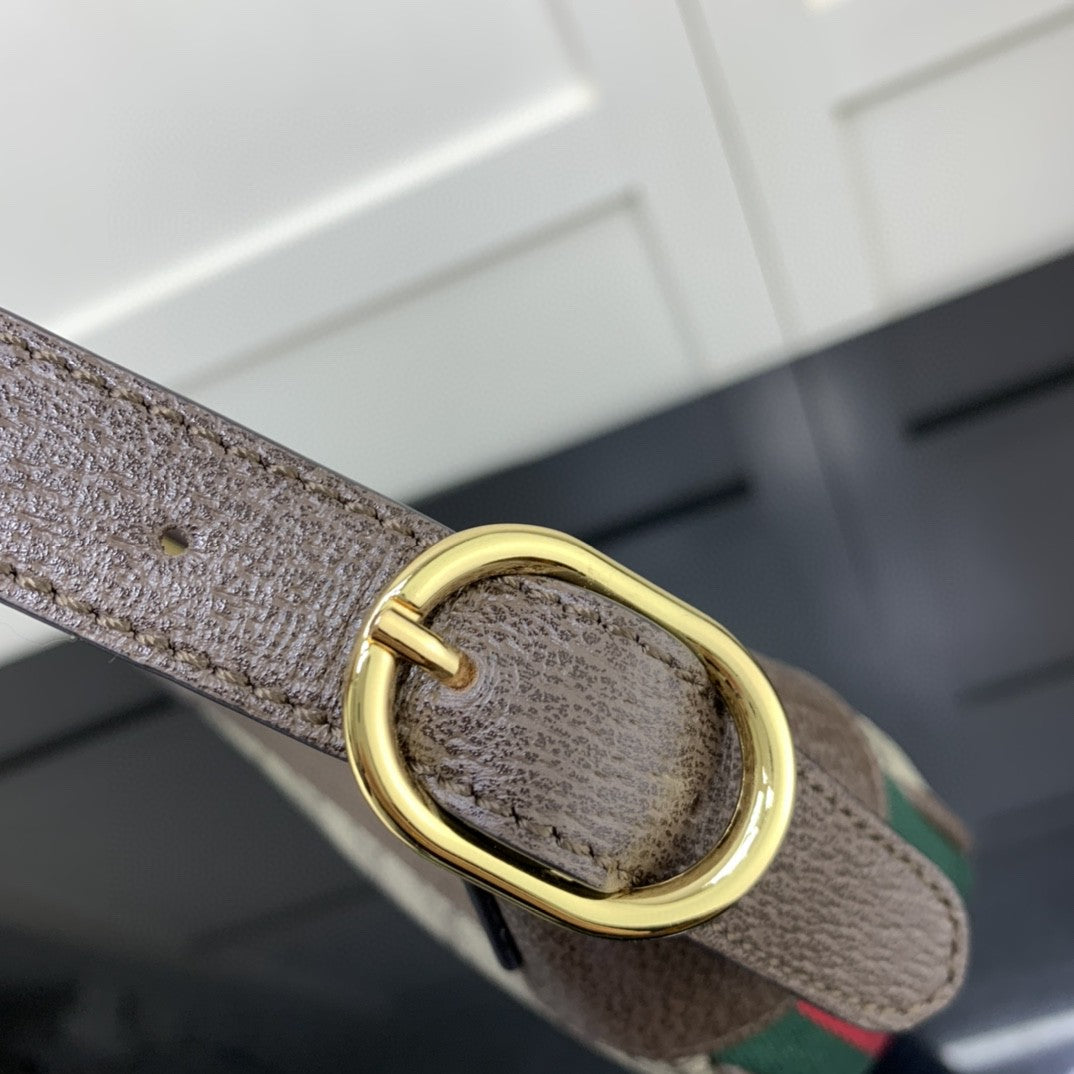 Gucci Ophidia GG Mini Bag 20cm Beige