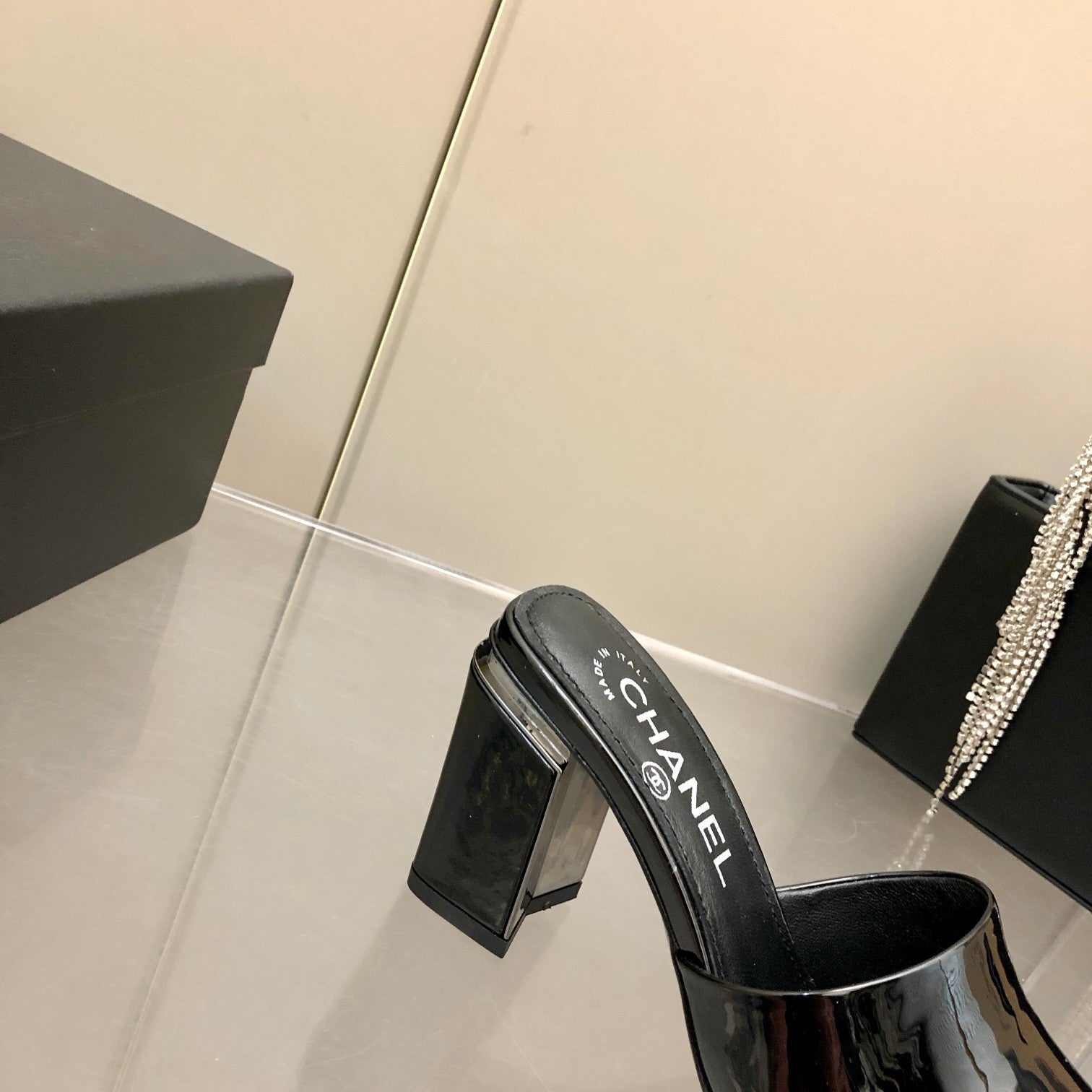 Chanel Mules Black