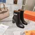 Hermes Saint Germain Ankle Boot Black