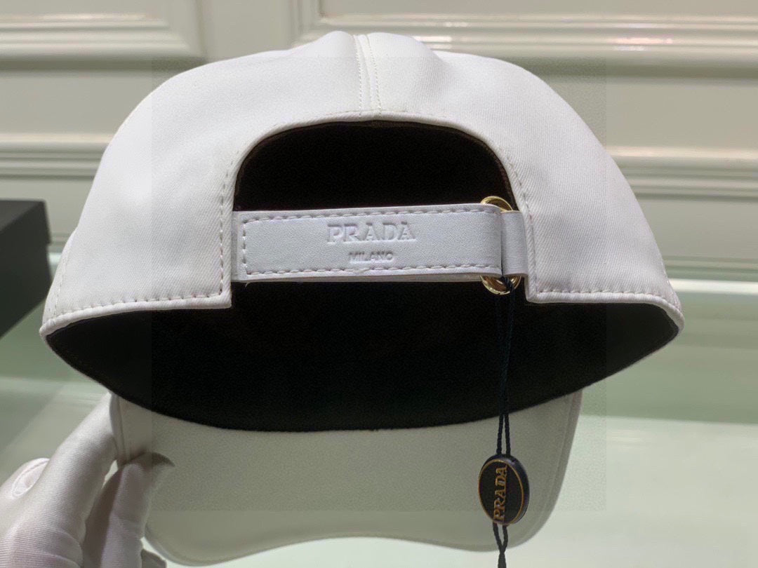 Prada Denim Baseball Cap