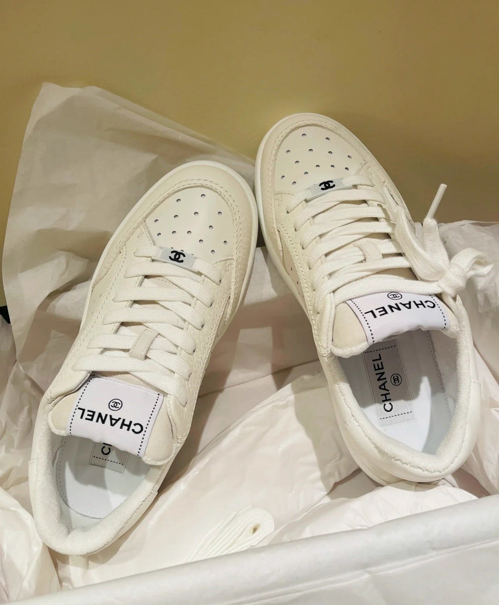 Chanel Trainers Sneakers White
