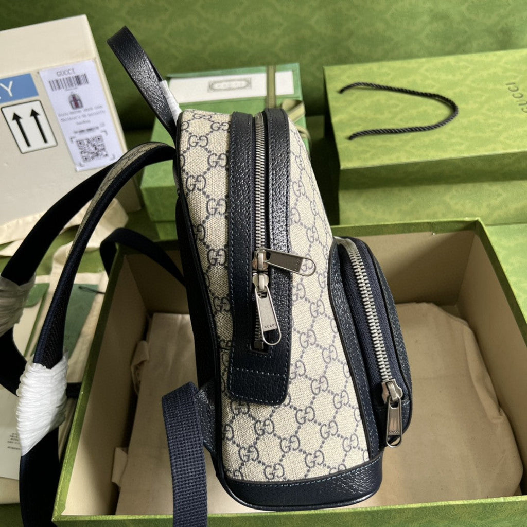 Gucci Ophidia GG Supreme Backpack 29cm Beige