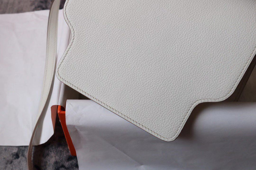Hermes Roulis 23 Swift White
