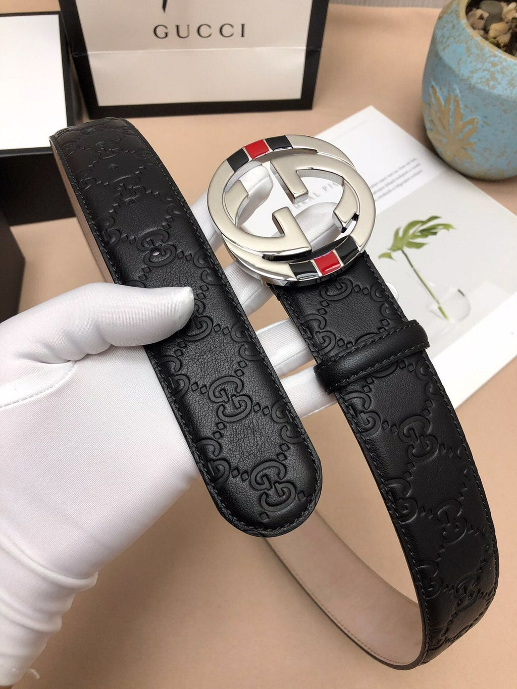 Gucci Marmont Reversible Belt