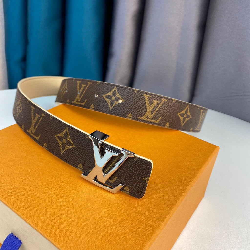 Louis Vuitton LV Initiales Belt Brown