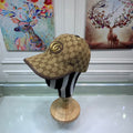 Gucci Canvas Baseball Cap with Web Brown