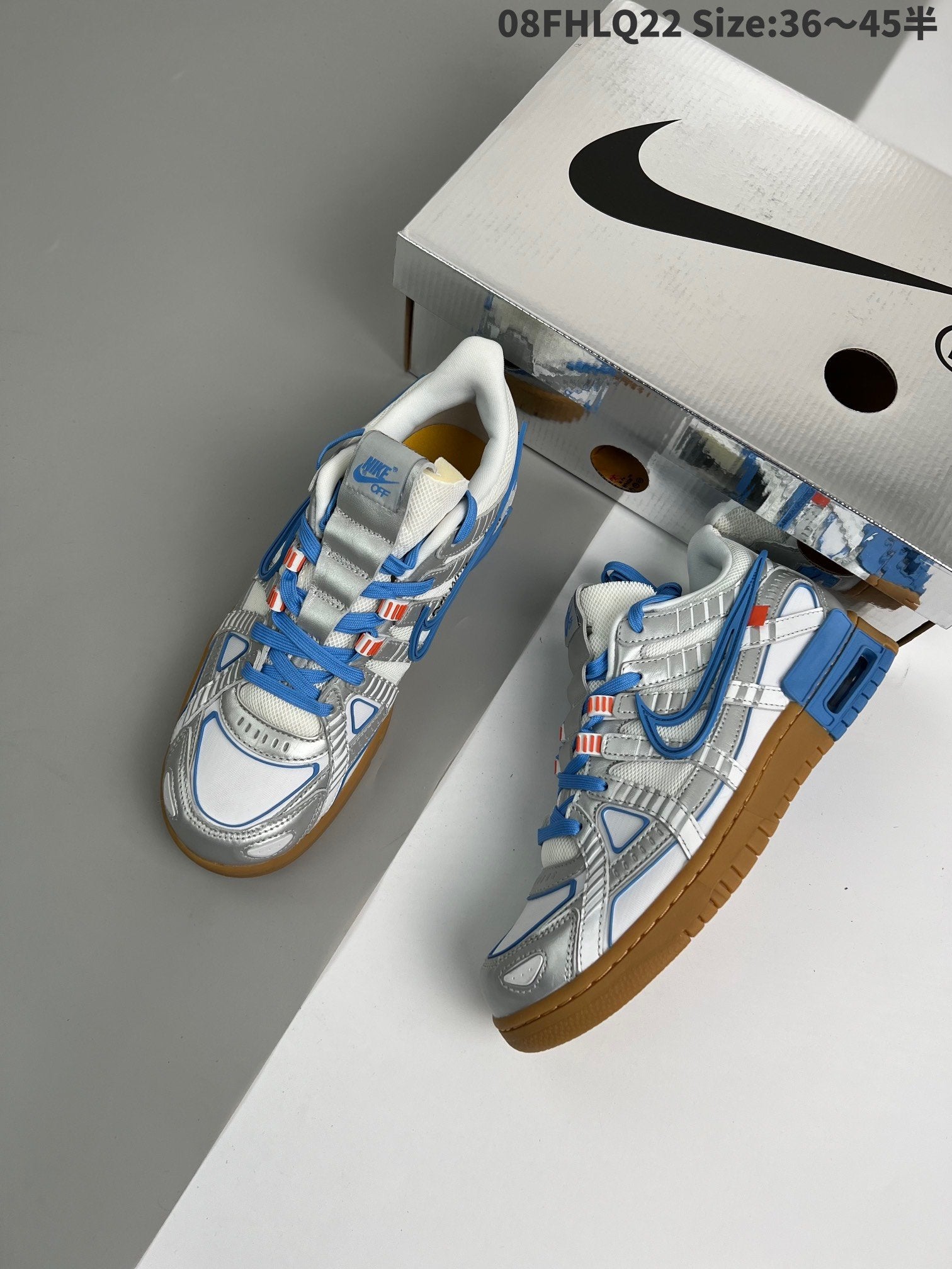 Nike Air Rubber Dunk Off-White UNC