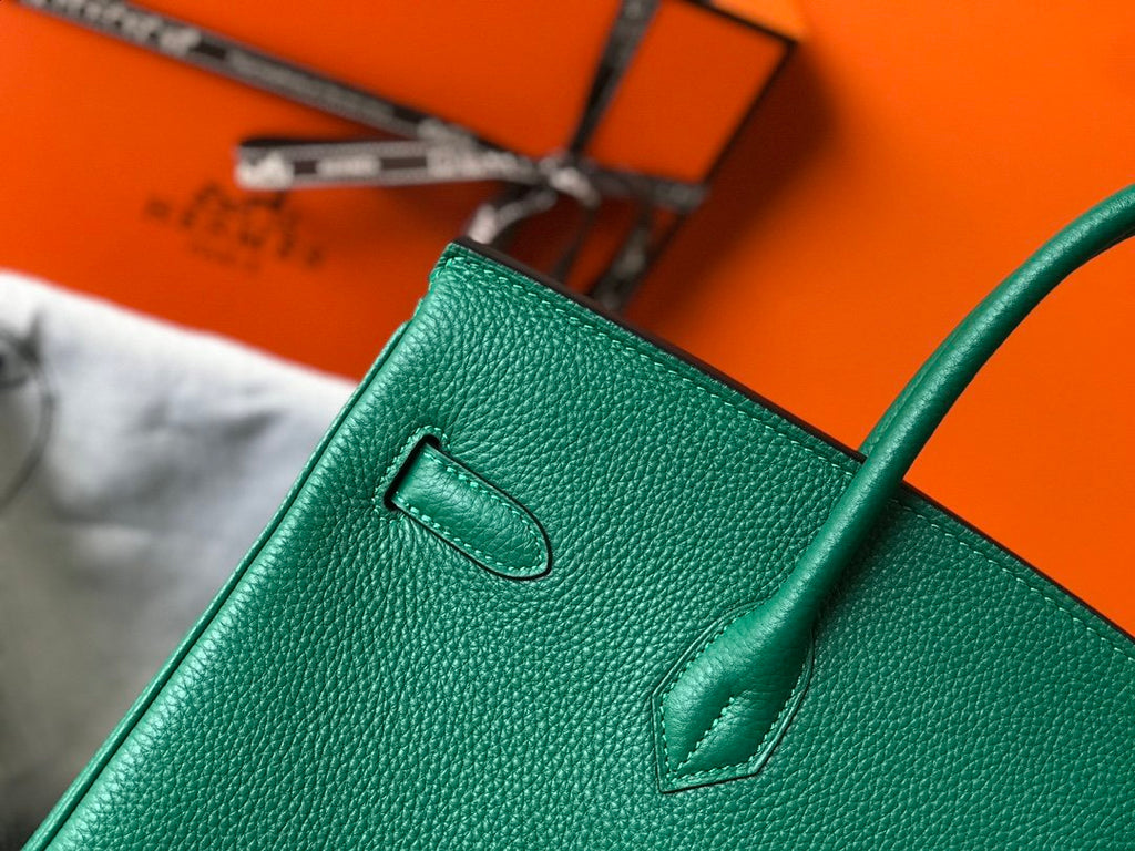 Hermes Handle Bag 30cm Green
