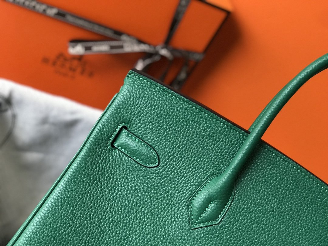 Hermes Handle Bag 30cm Green