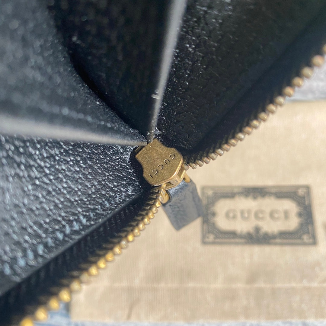 Gucci Ophidia GG Zip Around Wallet 19cm