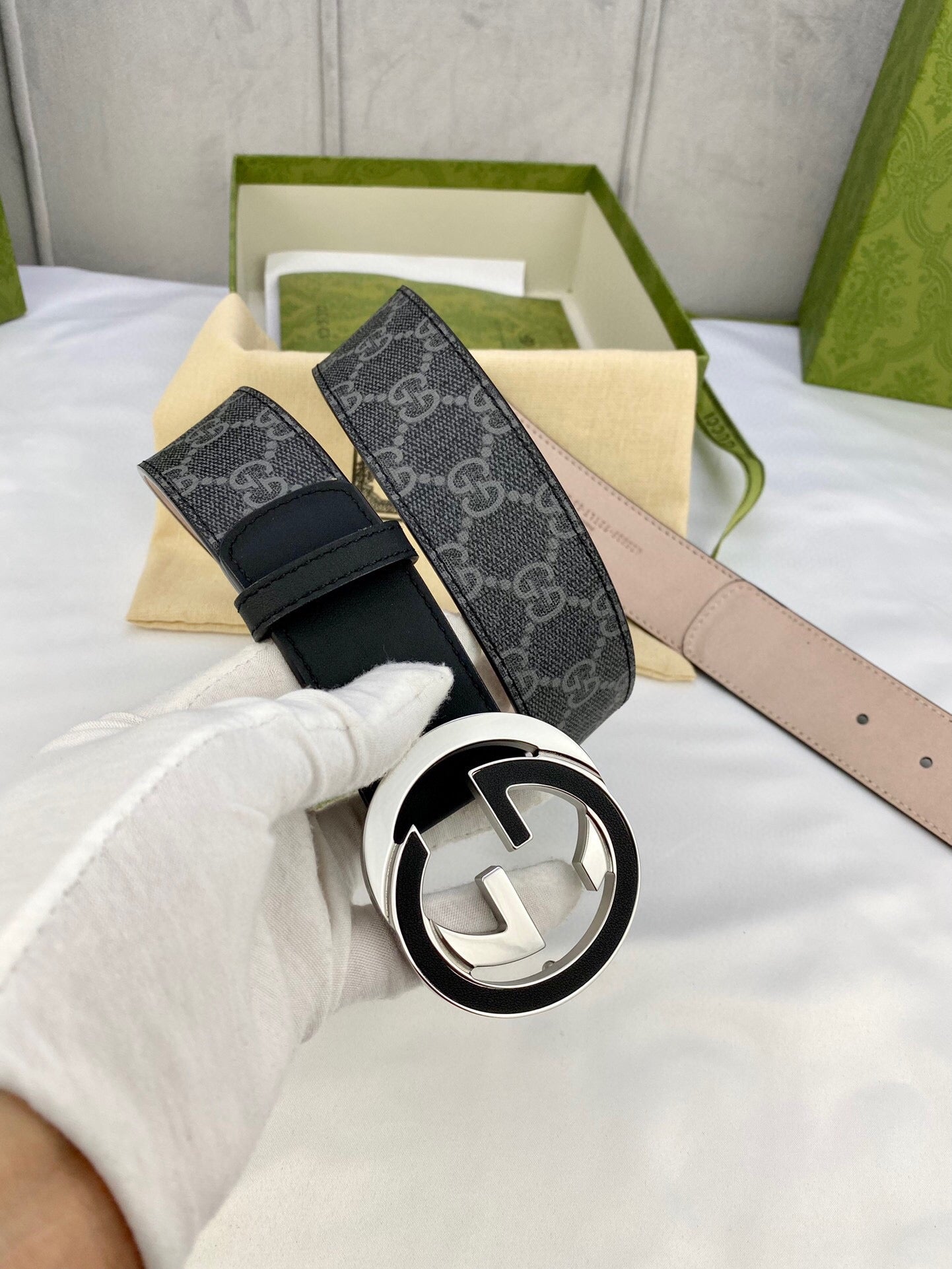 Gucci Marmont Reversible Belt