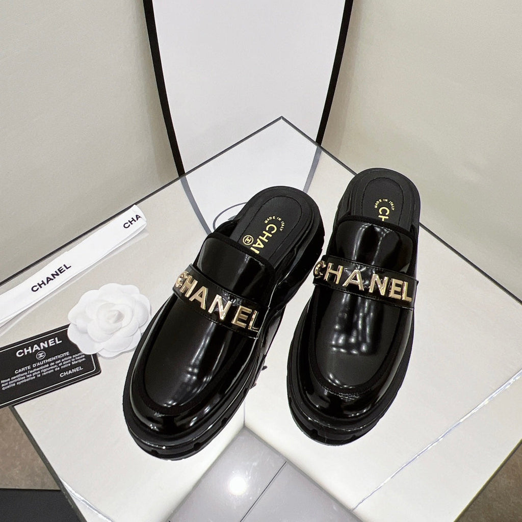 Chanel Mule Black