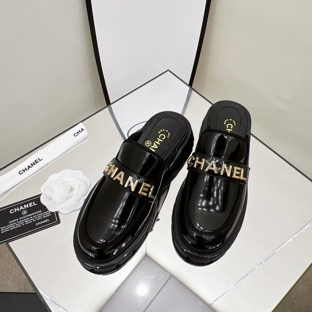 Chanel Mule Black